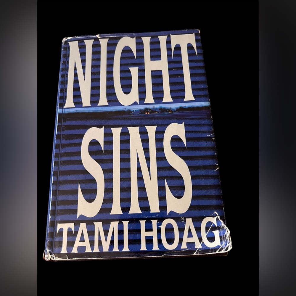 Night Sins Hardcover Book by Tami Hoag good condition
